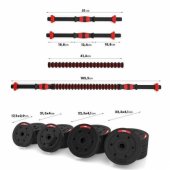 Barbells-Strap 2in1 SGP40 HMS 40kg