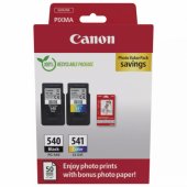 PG-540/ CL-541 Color + Photo Paper Value Pack