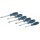 Bosch Professional atsuktuvų rinkinys PH/ SL, 6 dalių (mėlyna/ juoda)