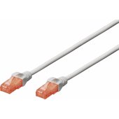 CAT 6 UTP jungiamasis kabelis 1m pilkas