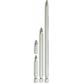 Dedra Pozidriv PZ2x100mm screwdriver bits, 2pcs blister (18A05PZ22