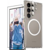 "Flagship 3in1 Protective Set Case+Glass+Lens Galaxy S25 Ultra"