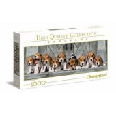Clementoni panoraminė dėlionė 1000 vnt. Beagles