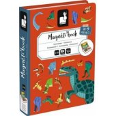 Janod Magnetic puzzle Dinosaurs Magnetibook, Janod