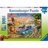 Ravensburger dėlionė 100 Jungle well XXL