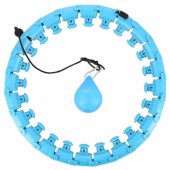 _7420621 Hula hop with tabs and weights HMS HHW01 blue