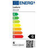 A50 LED lemputė E27 6W 21114