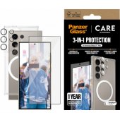 "Flagship 3in1 Protective Set Case+Glass+Lens Galaxy S25 Ultra"