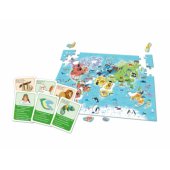 Educational Game Puzzle & Quizzes: Animals Discover the World Play and