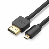 Micro HDMI - HDMI Cable 4K 3D 2m Black