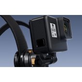 Backpack mount for sports cameras black PU1055B