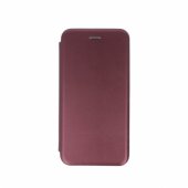 Diva dėklas Xiaomi Redmi 12C, tamsiai raudonas