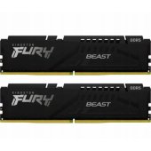 FURY Beast Black 64 GB DDR5 5200 MHz DIMM KF552C40BB2K2-64