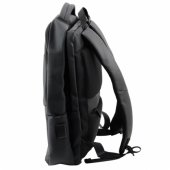 City Business kuprinė su USB jungtimi, nešiojamojo kompiuterio kišenė, juoda, 16L, 41cm