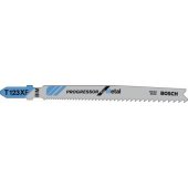 Bosch Brzeszczot do wyrzynarek Progressor for Metal 100mm T 123 XF 5sz