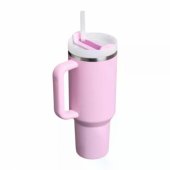 The Quencher H2.O FlowState Tumbler 1.18L Cherry Blossom