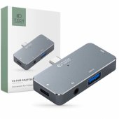 HUB V6 USB-C HDMI PD100W 3.5mm Grey