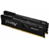 FURY Beast juoda 16 GB DDR4 3200 MHz DIMM KF432C16BBK2/ 16