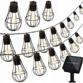 10 LED juodas