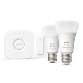 Hue Starter Kit Colored 9W A60 E27 2pcs