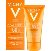 Ideal Soleil SPF50 veido emulsija, sauso pojūčio 50ml