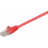 95561 CAT 5e jungiamasis kabelis, U/ UTP 1.5 m raudonas