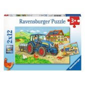 Puzzle 2x12 Construction Site and Farm