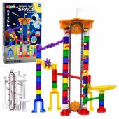 Construction Blocks Space Track For Balls Tunnels Transparent 3D 153 p