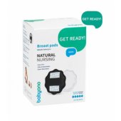 BabyOno 298/ 02-įklotai į liemenėlę NATURAL NURSIN G, 24 vnt., juodi