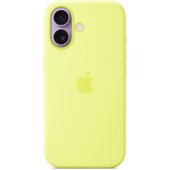 Silicone Case with MagSafe iPhone 17 Neon Yellow