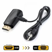 RO-HDMI2VGA-BK juodas