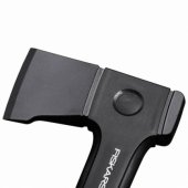 Fiskars X-series X18 universalus kirvis su S formos ašmenimis, kirvis/ rankinis kirvis (juoda/ oran