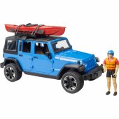 Jeep Wrangler Rubicon Unlimited su baidare ir figūrėle