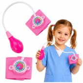 Children®s Blood Pressure Monitor with Moving Hand Pink