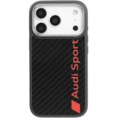 R8 Carbon Fiber MagSafe Case iPhone 17 Pro Black