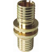 Tece tiesi jungtis 32 x 32mm žalvaris (706032)