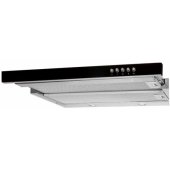 WK-7 LIGHT GLASS 50 INOX juoda