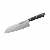 HARAKIRI Universal Kitchen knife SANTOKU 7.0"/ 175mm Black