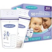 Lansinoh Woreczki na mleko fiolotowe 50x180ml