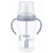 Perfect Match mokomasis puodelis su šiaudeliu 10216320 260ml mėlynas