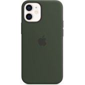"Silicone Case with MagSafe iPhone 12 mini (MHKR3ZM/ A)" Cypress Green
