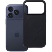 Silicone Case MagSafe (big hole) iPhone 17 Pro/ 18 Pro Black