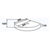 981-00 90x90x200cm
