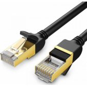 NW107 Ethernet RJ45 Cat7 STP 0,5m Black