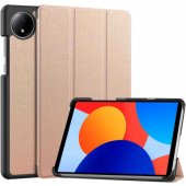 "Tri-fold Eco-Leather Stand Xiaomi Redmi Pad SE 8.7 (2024)" Rose Gold
