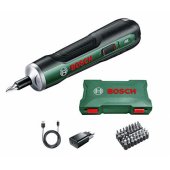 Bosch akumuliatorinis atsuktuvas push Drive 3,6Volt (žalias, 32 dalių atsuktuv