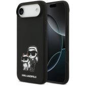 "Liquid Silicone K&CH Sketch MagSafe iPhone Air" Black