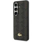PVC Blend Monogram Gold Logo Magnetic Case Galaxy S26 Plus Brown