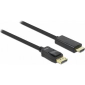 Cable Displayport M -> HDMI M 5m Gold