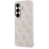 PU Leather 4G Gold Frame Magnetic Case Galaxy S26 Pink